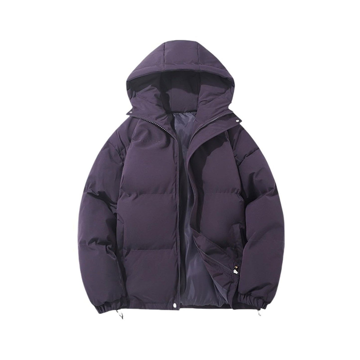 Winter Coats For Women UK Hooded Padded Puffer Down Jackets Padded Padded Jacket Hoodie Top Solid Short Trench Coat Plus Size Fashion Ladies Lightweight Waterproof Coat Autumn Winter Warm