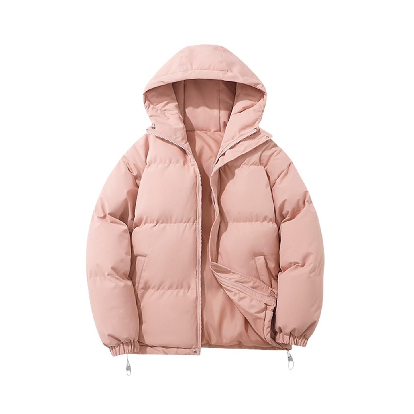 Winter Coats For Women UK Hooded Padded Puffer Down Jackets Padded Padded Jacket Hoodie Top Solid Short Trench Coat Plus Size Fashion Ladies Lightweight Waterproof Coat Autumn Winter Warm