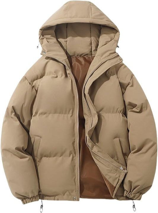 Winter Coats For Women UK Hooded Padded Puffer Down Jackets Padded Padded Jacket Hoodie Top Solid Short Trench Coat Plus Size Fashion Ladies Lightweight Waterproof Coat Autumn Winter Warm