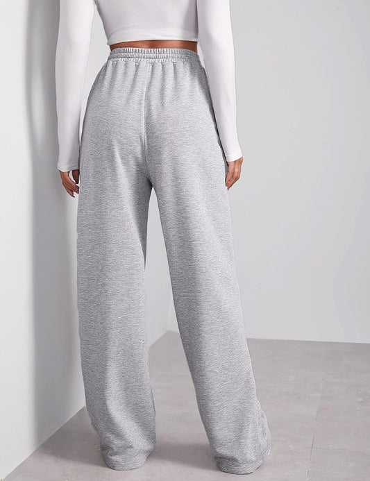 Facdiby Women's Sweatpants, Sherpa Lined Warm Athletic Joggers Winter Fleece Trousers
